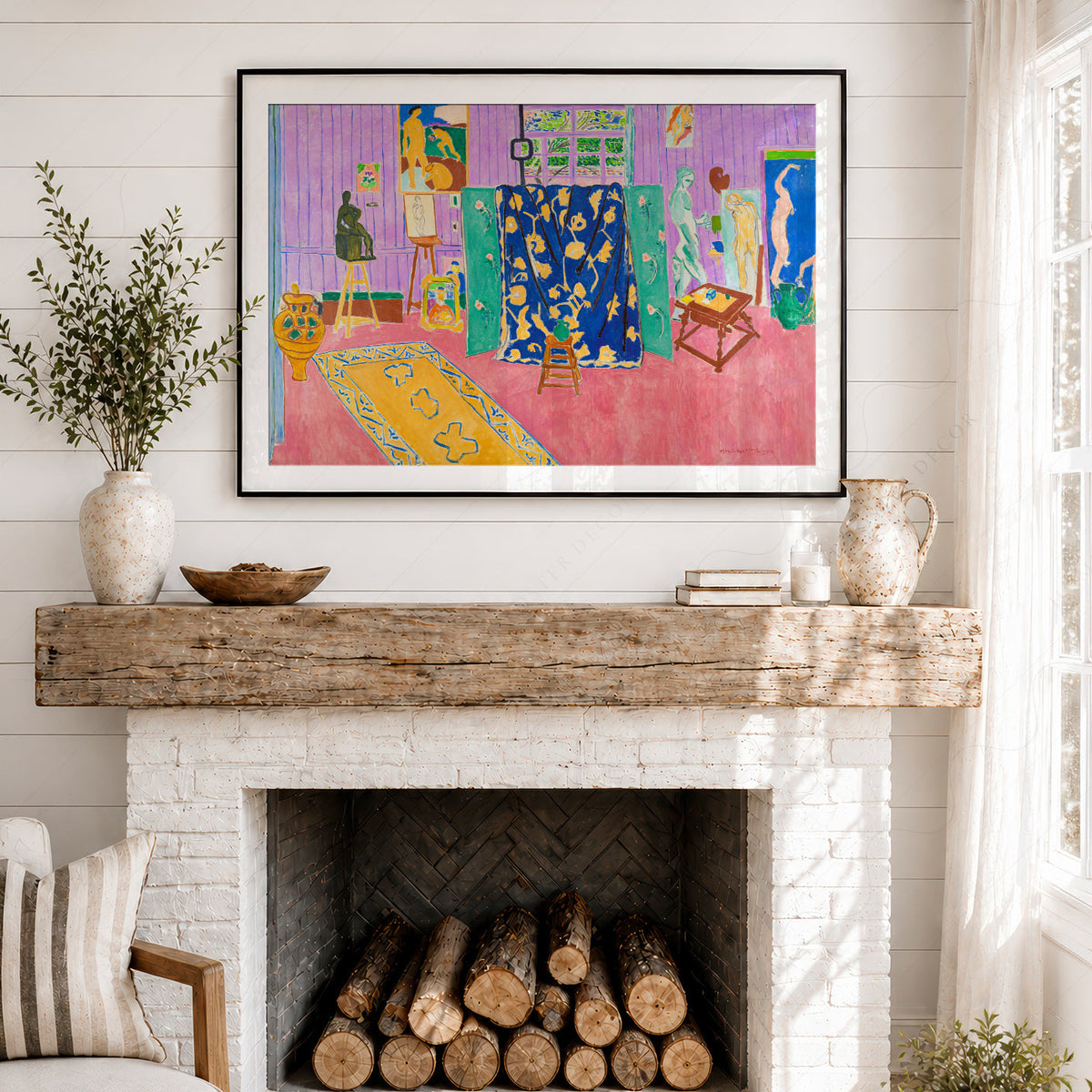 Henri Matisse The Pink Studio Art Print – Museum Wall Poster
