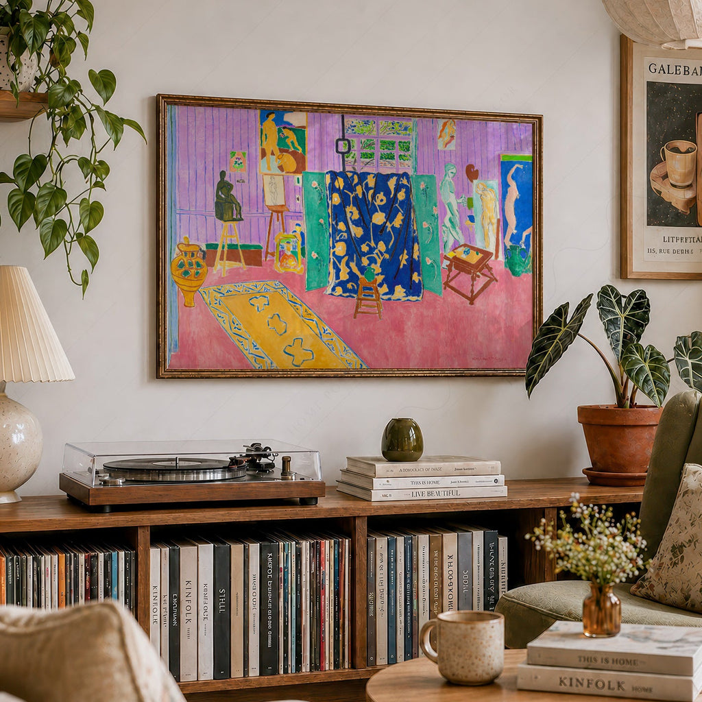 Henri Matisse The Pink Studio Art Print – Museum Wall Poster