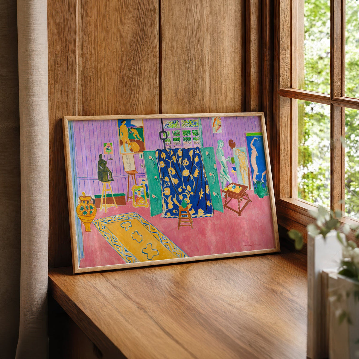 Henri Matisse The Pink Studio Art Print – Museum Wall Poster