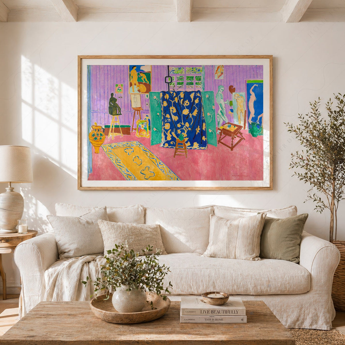 Henri Matisse The Pink Studio Art Print – Museum Wall Poster