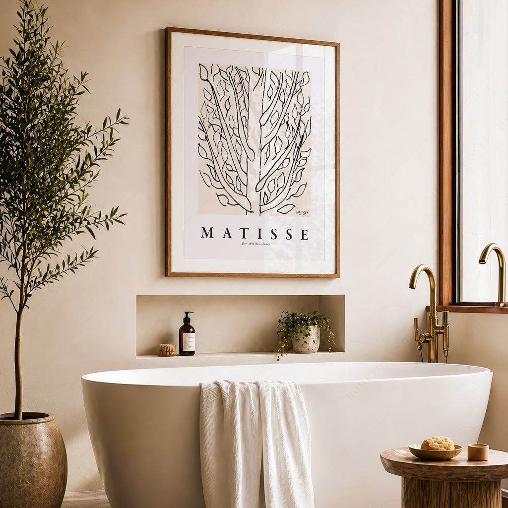 Henri Matisse The Tree Art Print – Minimalist Botanical Wall Decor