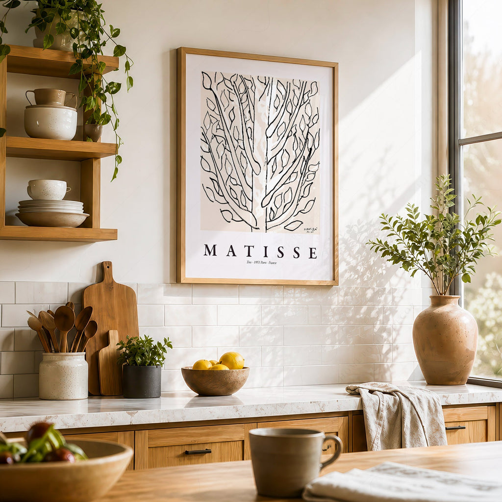 Henri Matisse The Tree Art Print – Minimalist Botanical Wall Decor