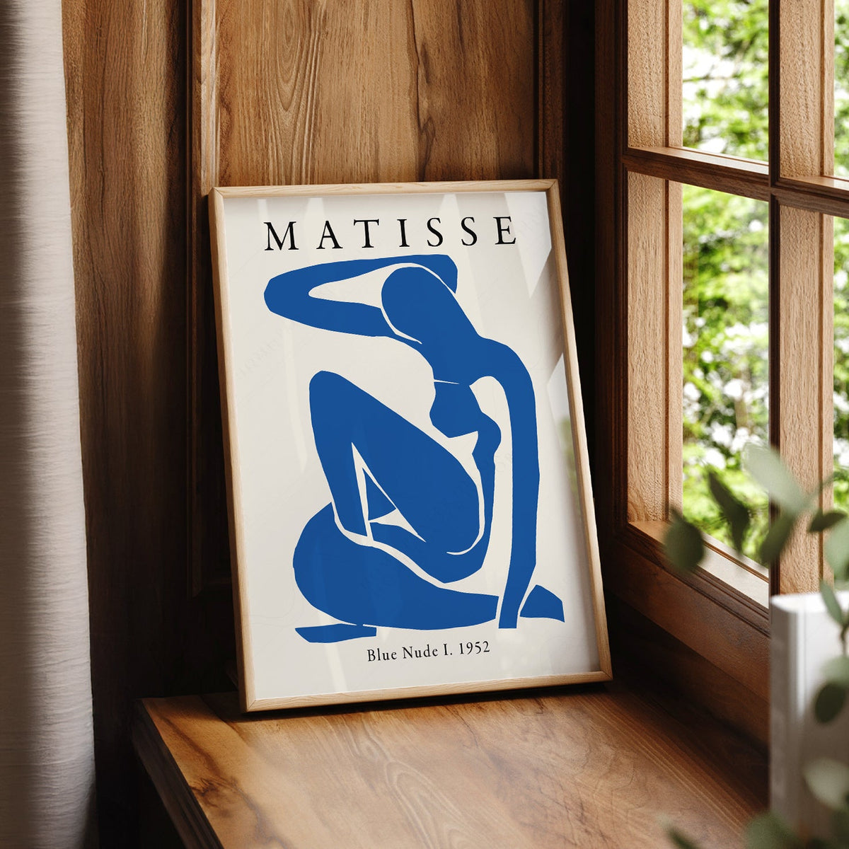 Reproduction d'art Henri Matisse Nu bleu I – Affiche d'art murale moderne