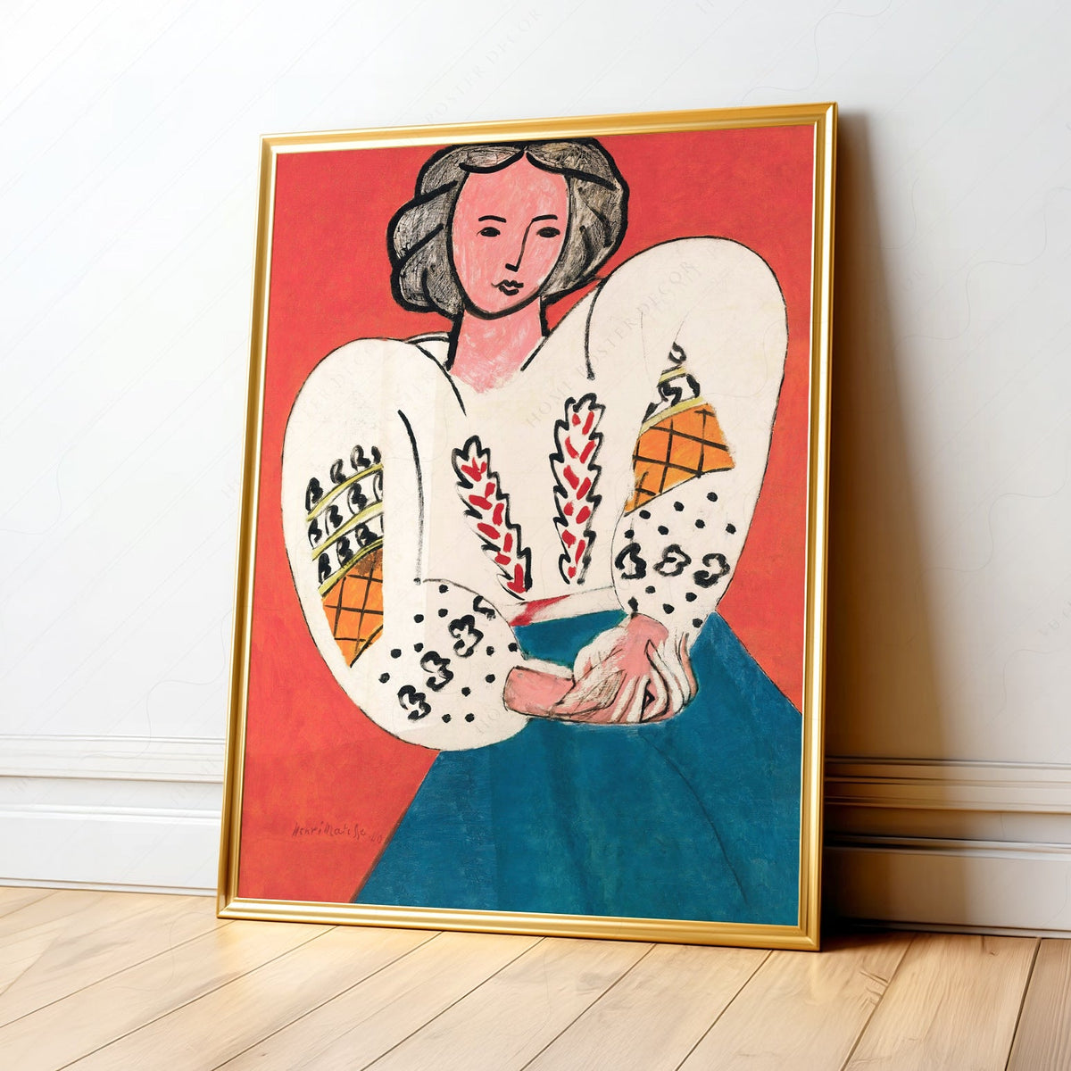 Henri Matisse La Blouse Romaine Art Print – Museum Wall Art Poster