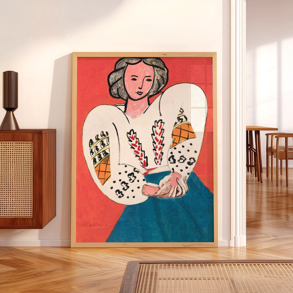 Henri Matisse La Blouse Romaine Art Print – Museum Wall Art Poster