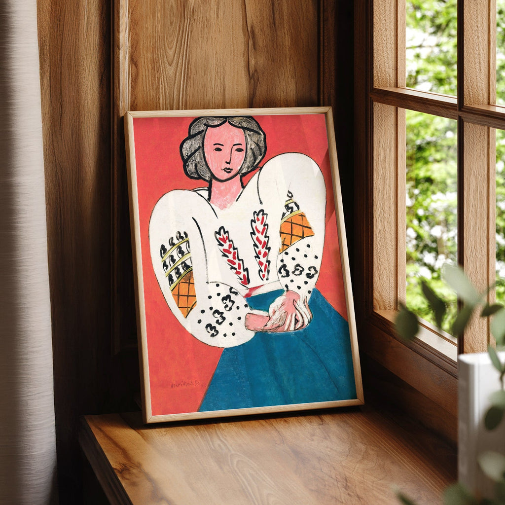 Henri Matisse La Blouse Romaine Art Print – Museum Wall Art Poster