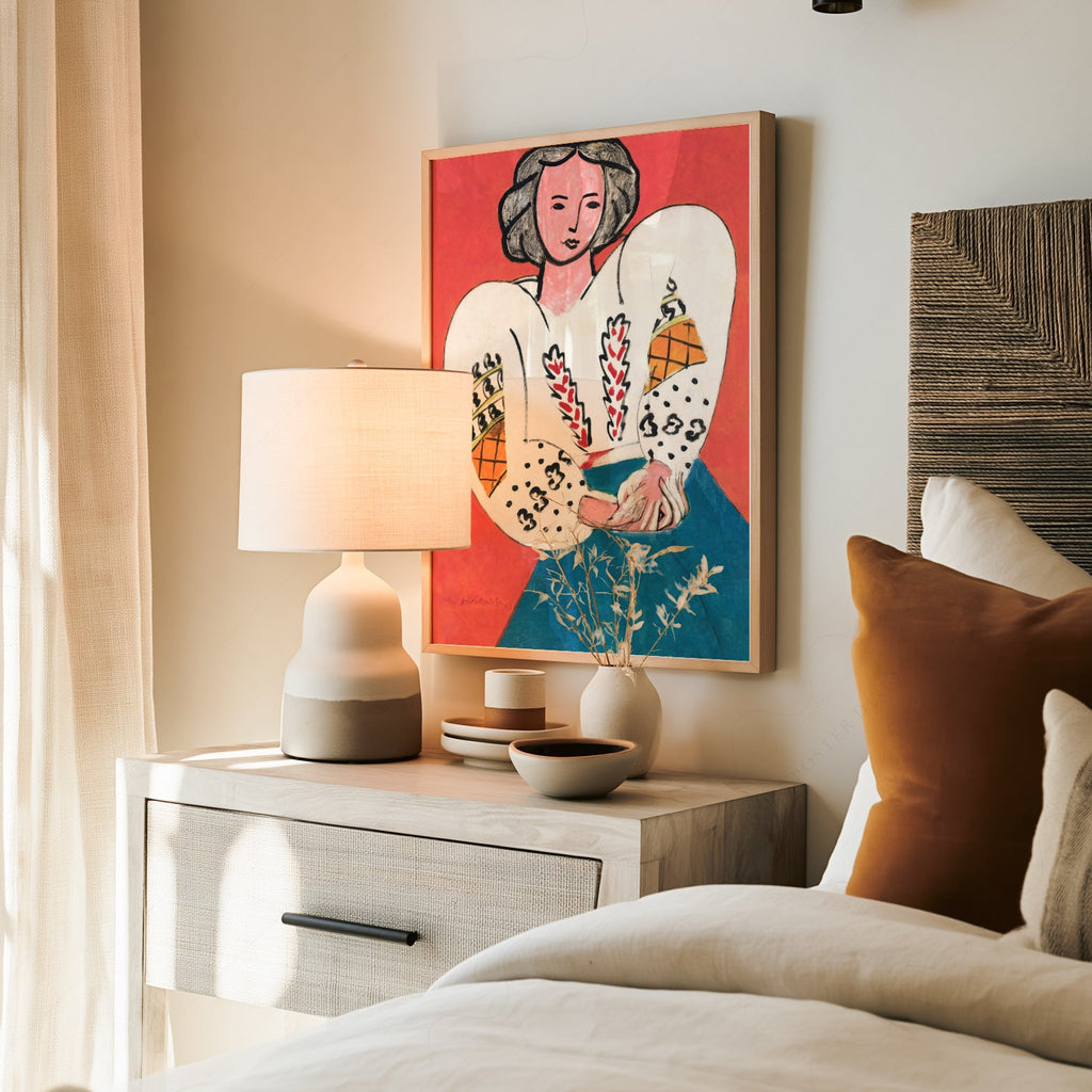 Henri Matisse La Blouse Romaine Art Print – Museum Wall Art Poster