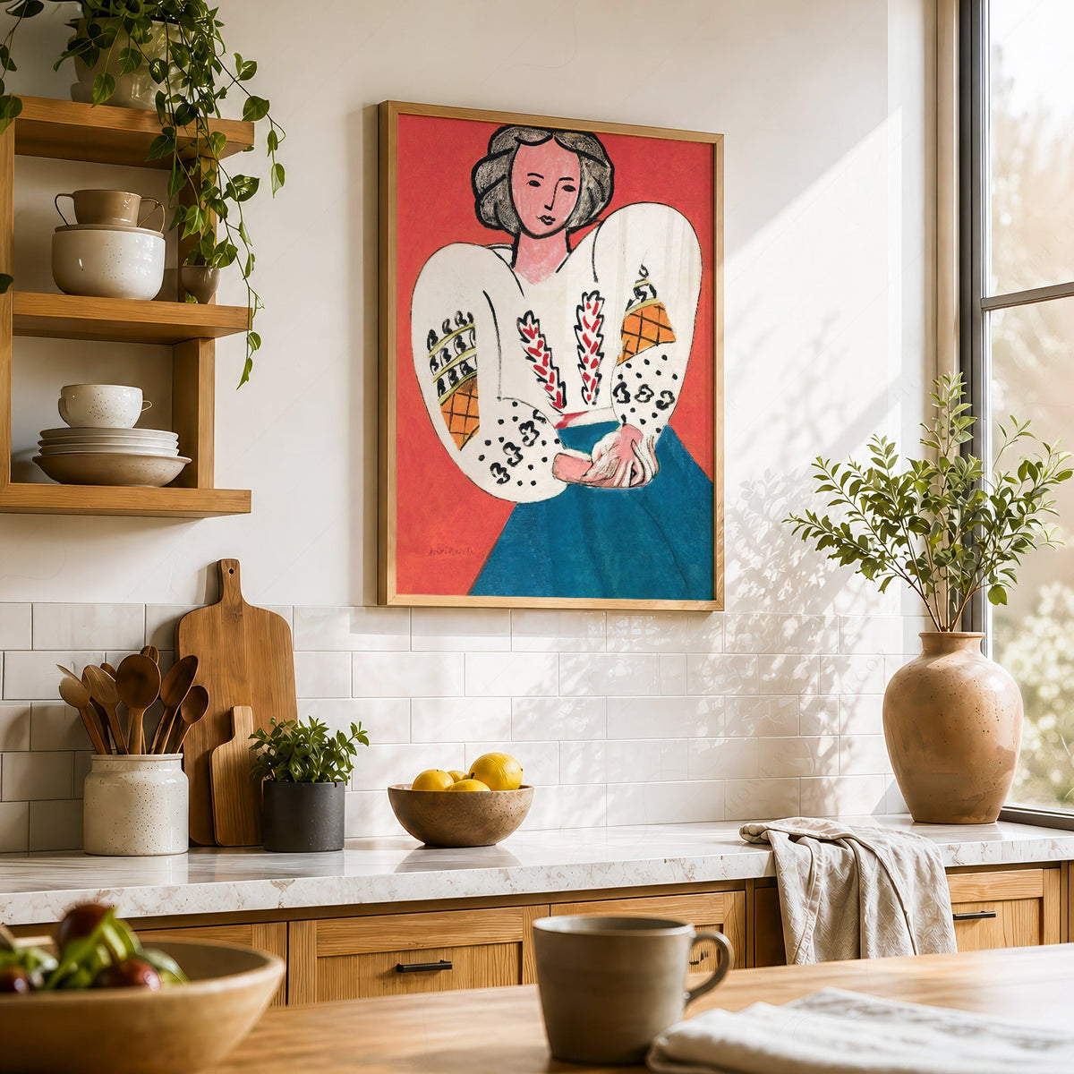 Henri Matisse La Blouse Romaine Art Print – Museum Wall Art Poster