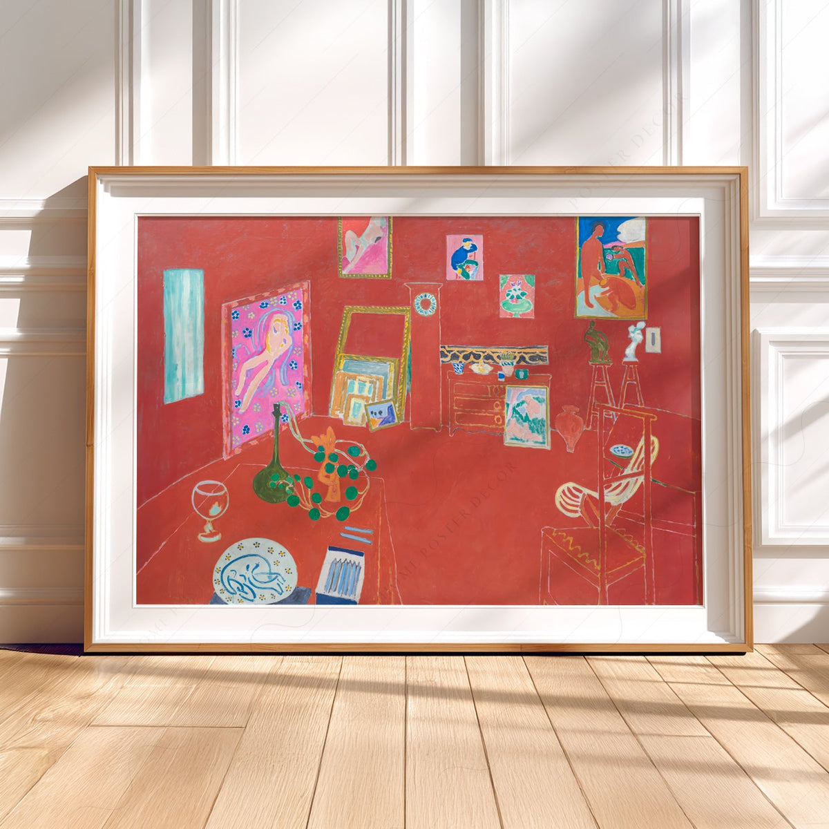 Henri Matisse The Red Studio Art Print – Museum Wall Art Poster