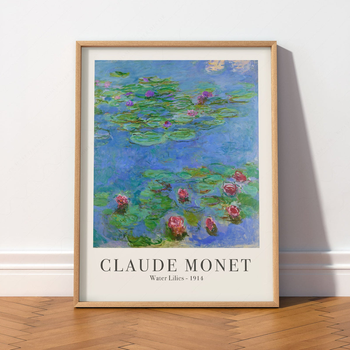 Claude Monet Water Lilies 1906 Art Print – Classic Wall Decor Poster