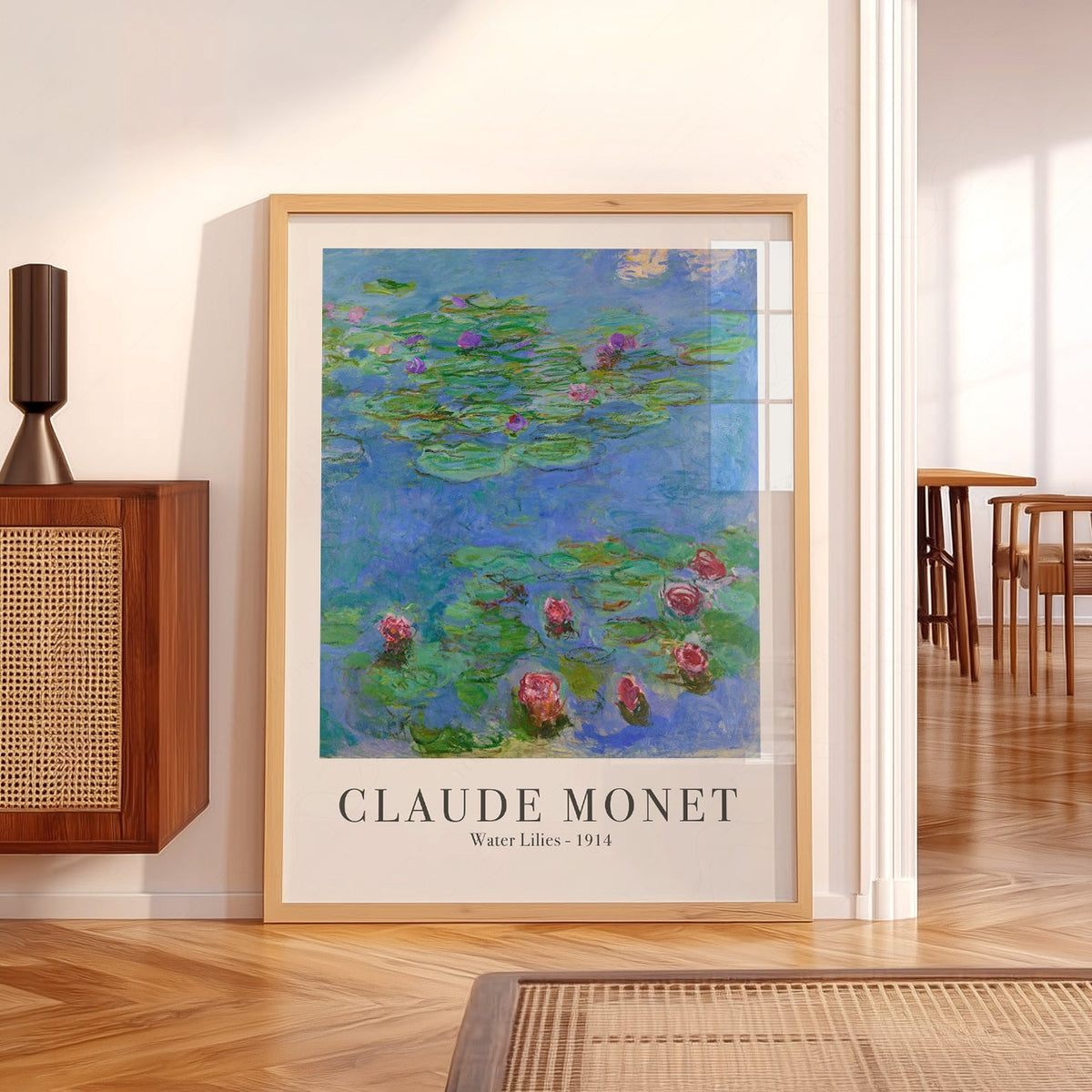Claude Monet Water Lilies 1906 Art Print – Classic Wall Decor Poster