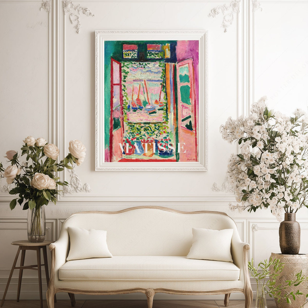 Henri Matisse The Open Window Art Print – Museum Wall Art Poster