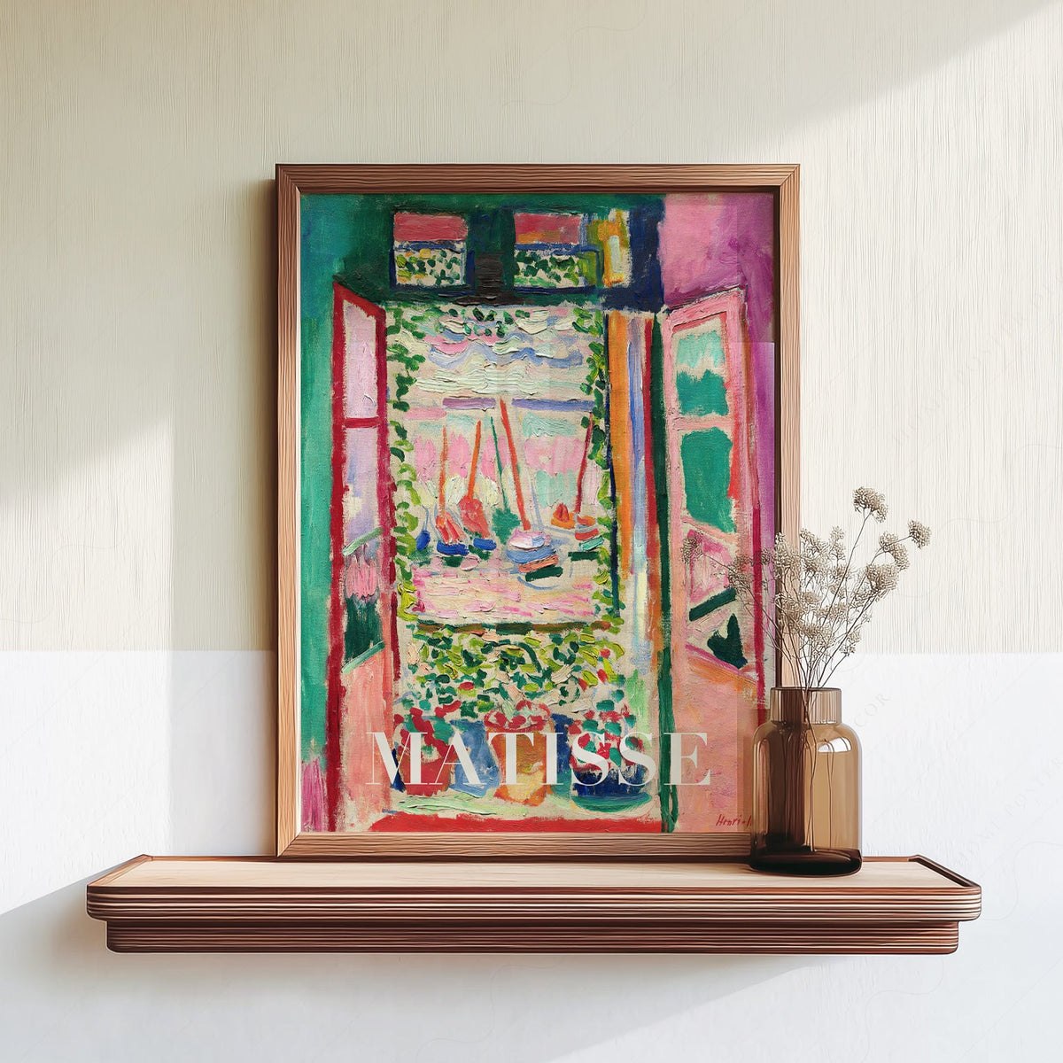 Henri Matisse The Open Window Art Print – Museum Wall Art Poster