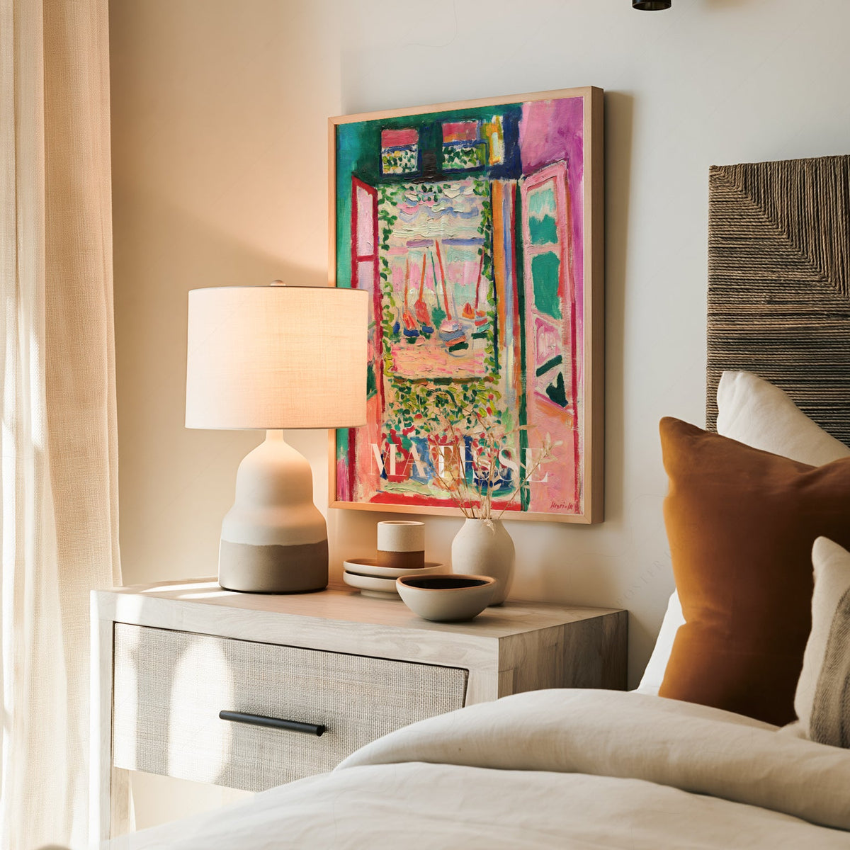 Henri Matisse The Open Window Art Print – Museum Wall Art Poster