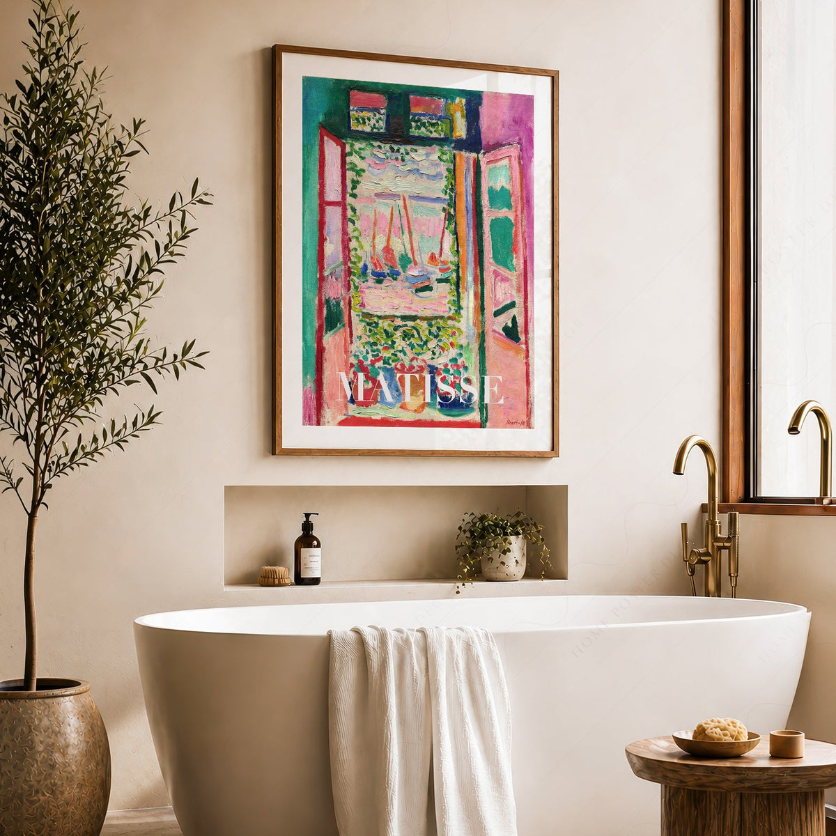 Henri Matisse The Open Window Art Print – Museum Wall Art Poster