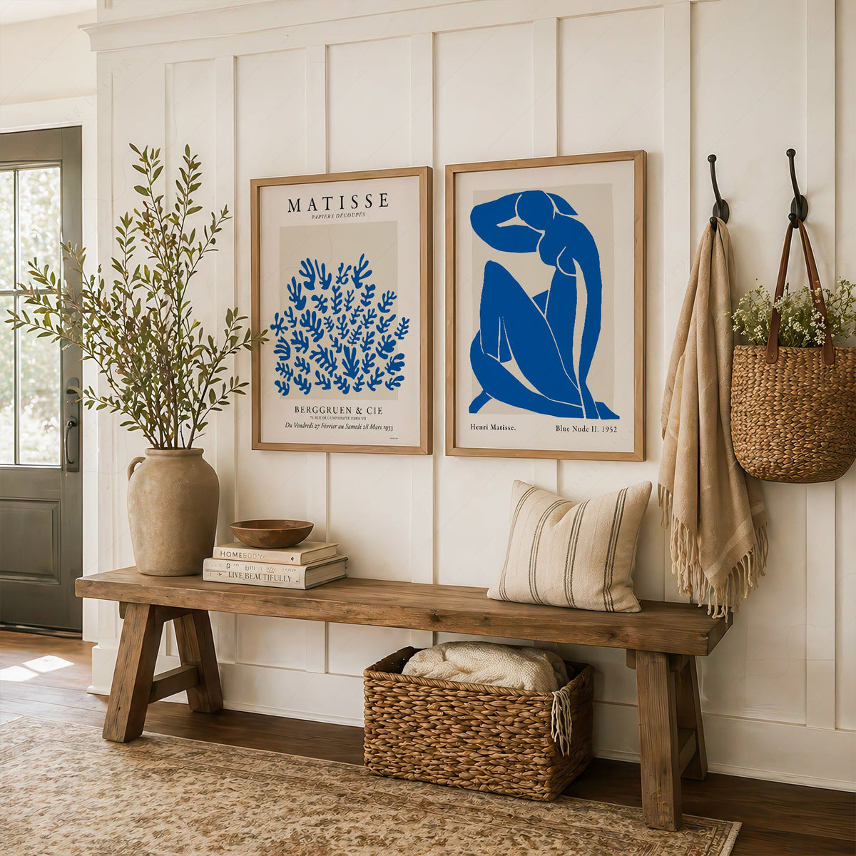 Henri Matisse Blue Nude & Papiers Découpés Print Set – Gallery Wall Art