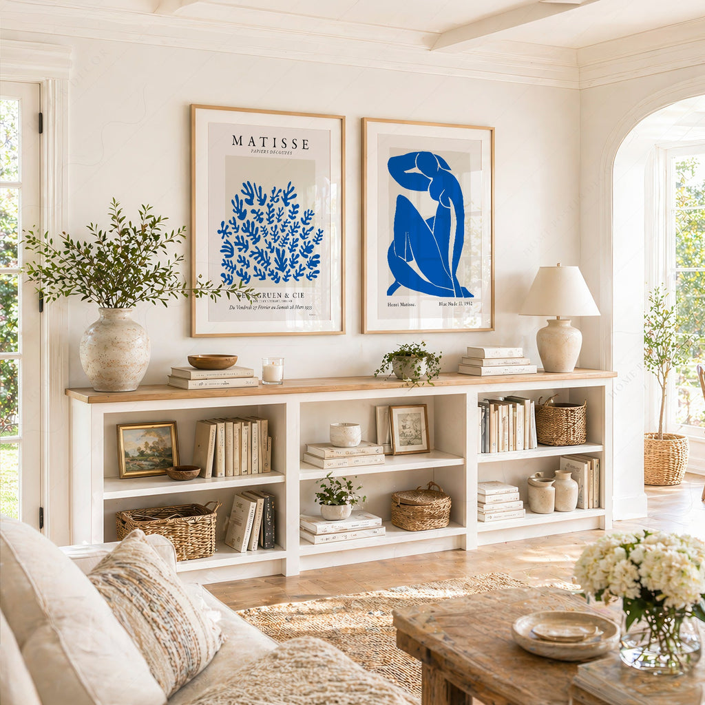 Henri Matisse Blue Nude & Papiers Découpés Print Set – Gallery Wall Art