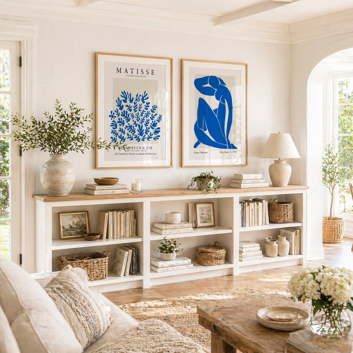 Henri Matisse Blue Nude & Papiers Découpés Print Set – Gallery Wall Art