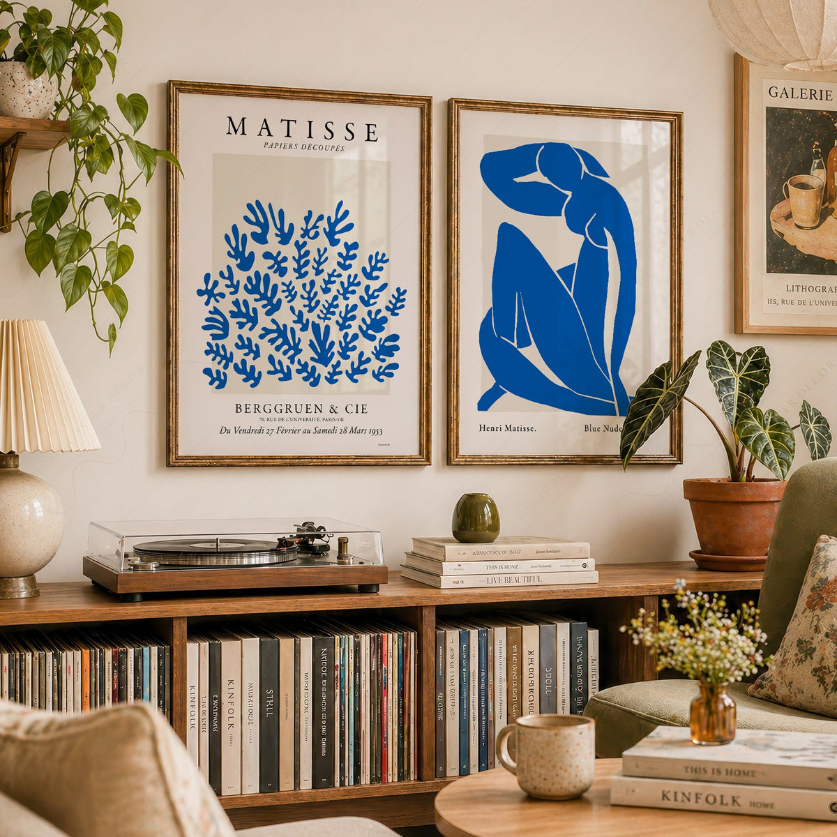 Henri Matisse Blue Nude & Papiers Découpés Print Set – Gallery Wall Art