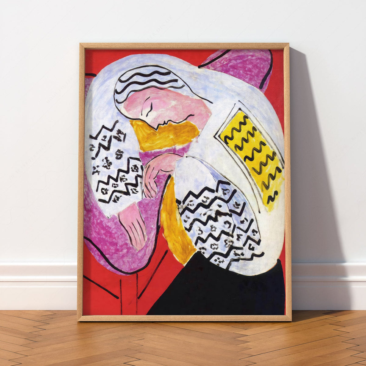 Henri Matisse The Dream Art Print – Modern Colorful Wall Poster