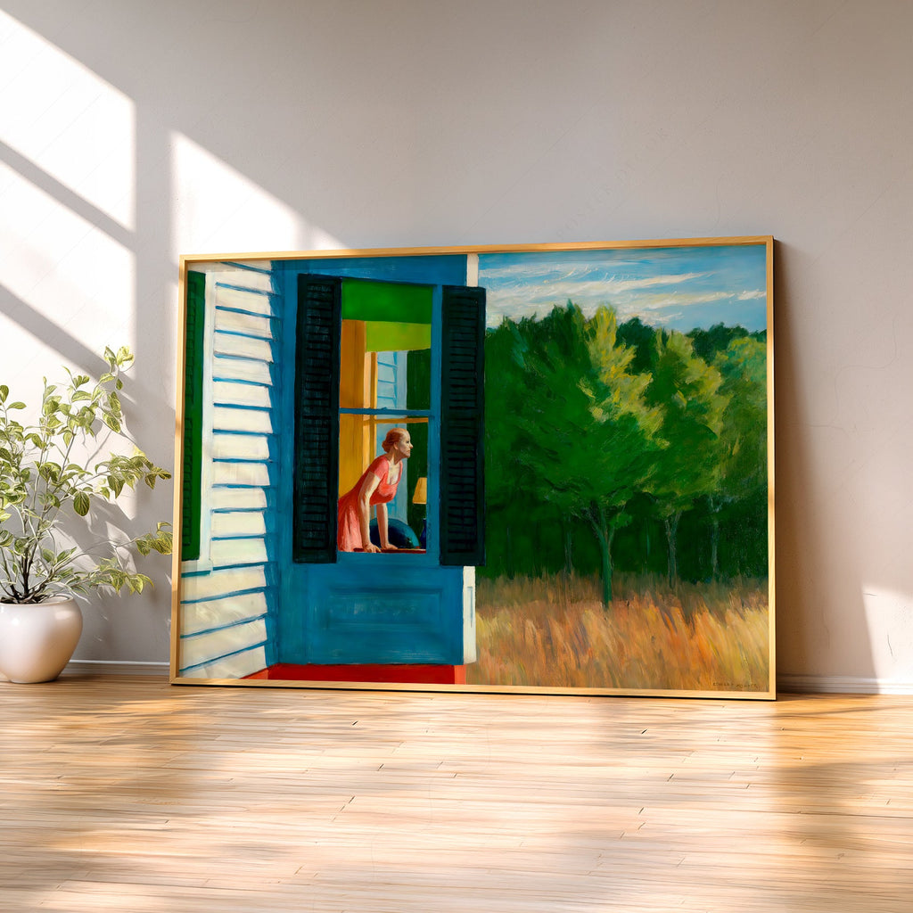 Edward Hopper Cape Cod Morning Art Print – American Realism Wall Poster