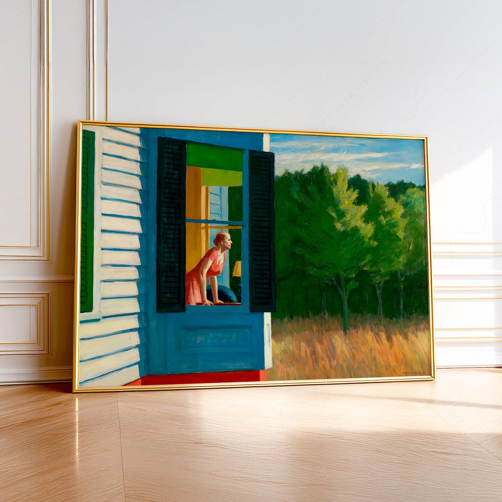Edward Hopper Cape Cod Morning Art Print – American Realism Wall Poster