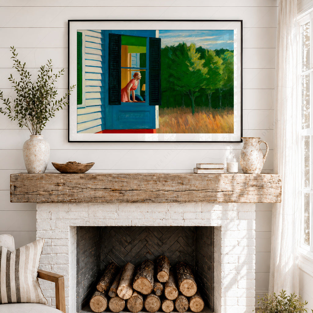 Edward Hopper Cape Cod Morning Art Print – American Realism Wall Poster