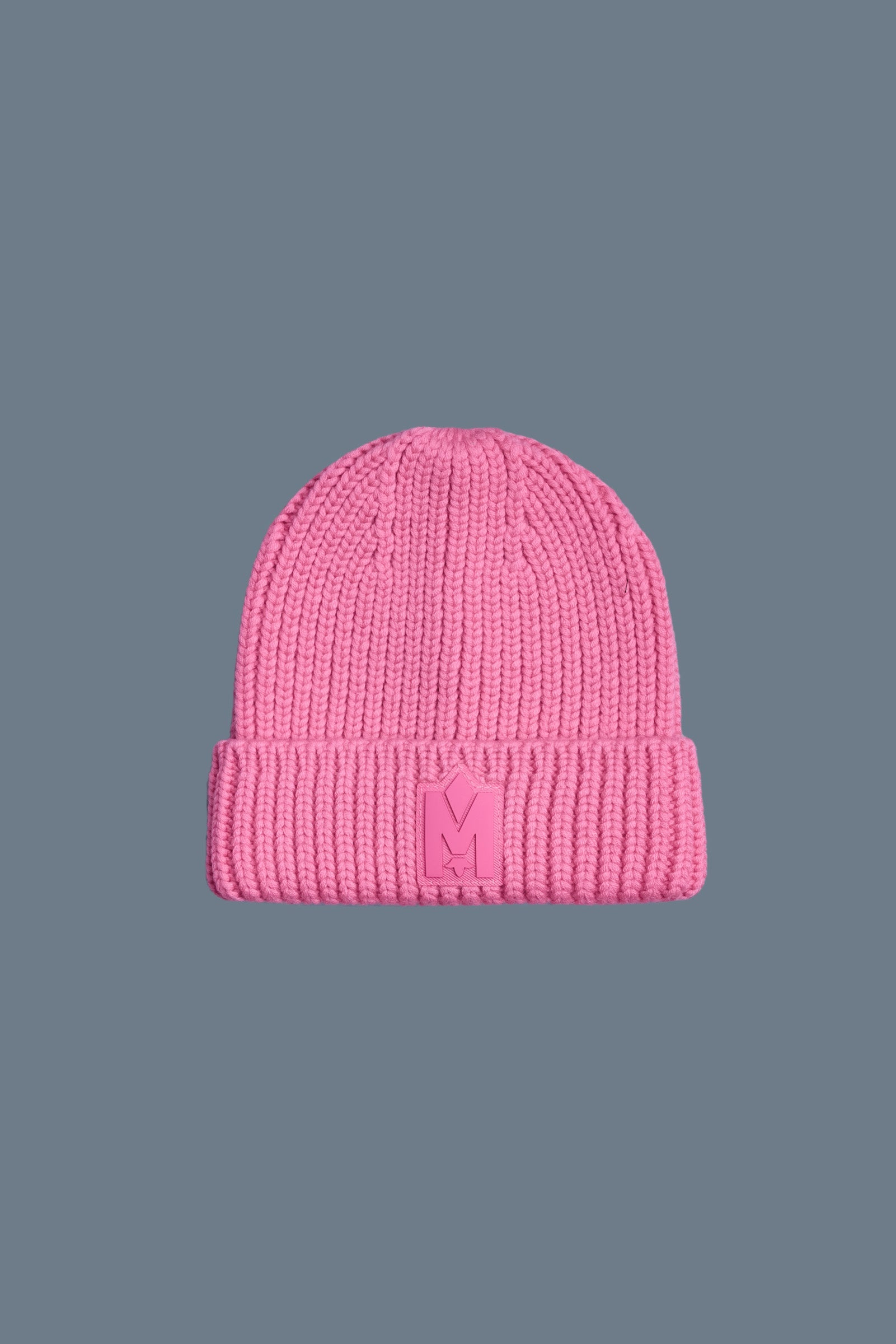 JUDE-KZ Tuque tricotée à la main avec poignets côtelés pour enfants