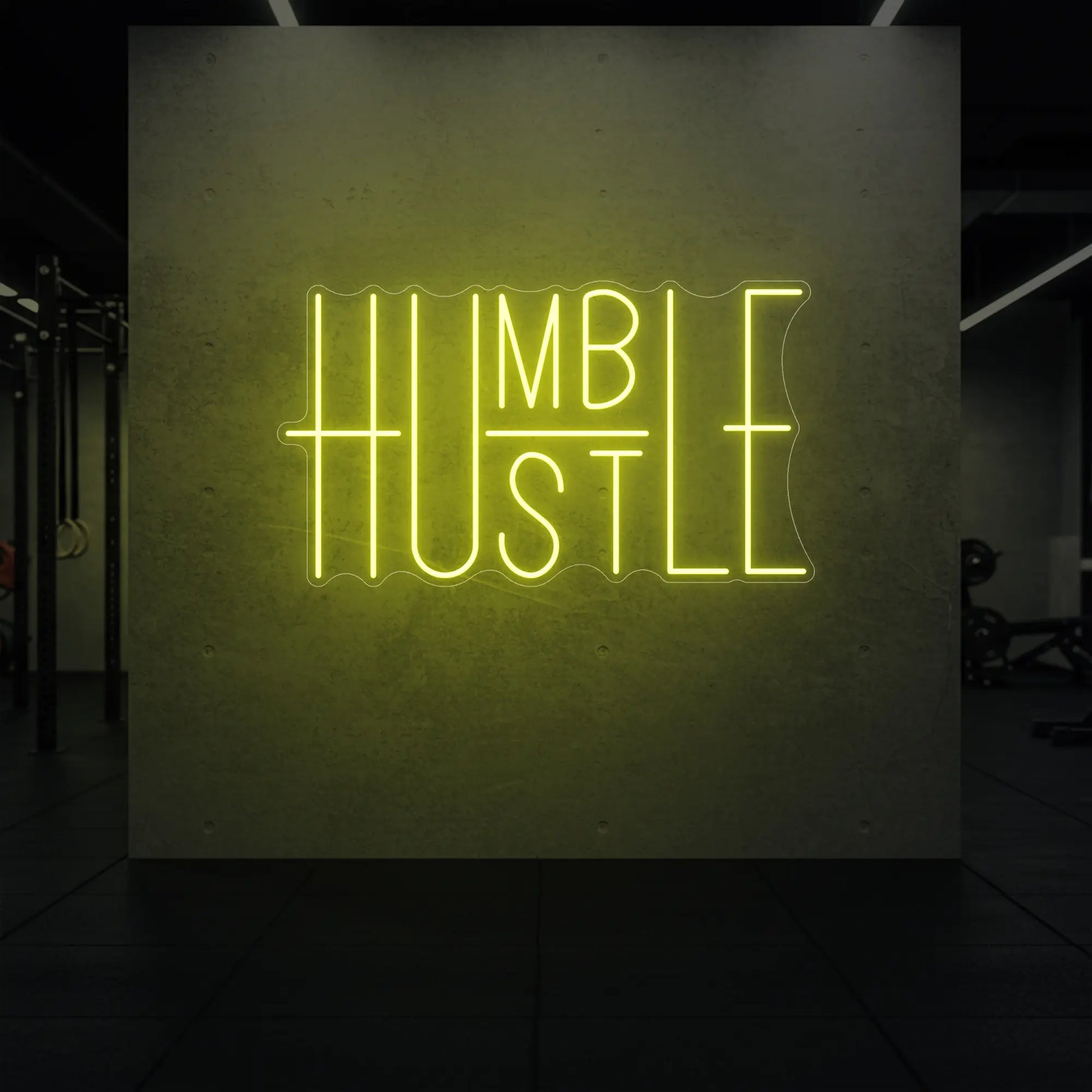 Enseigne lumineuse Humble Hustle