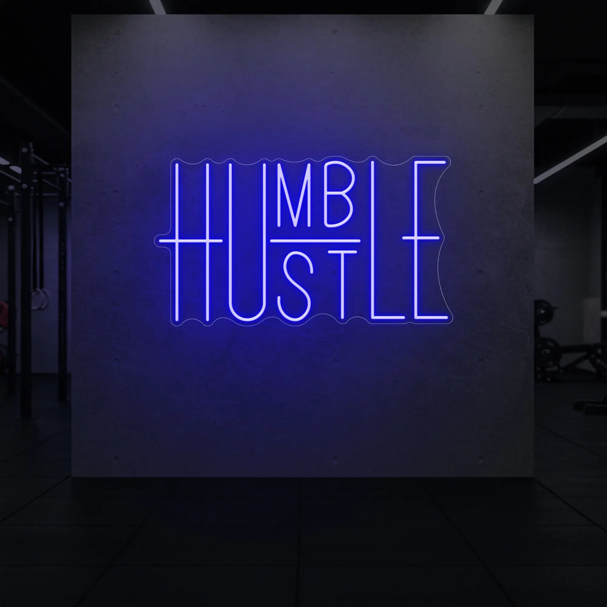 Enseigne lumineuse Humble Hustle