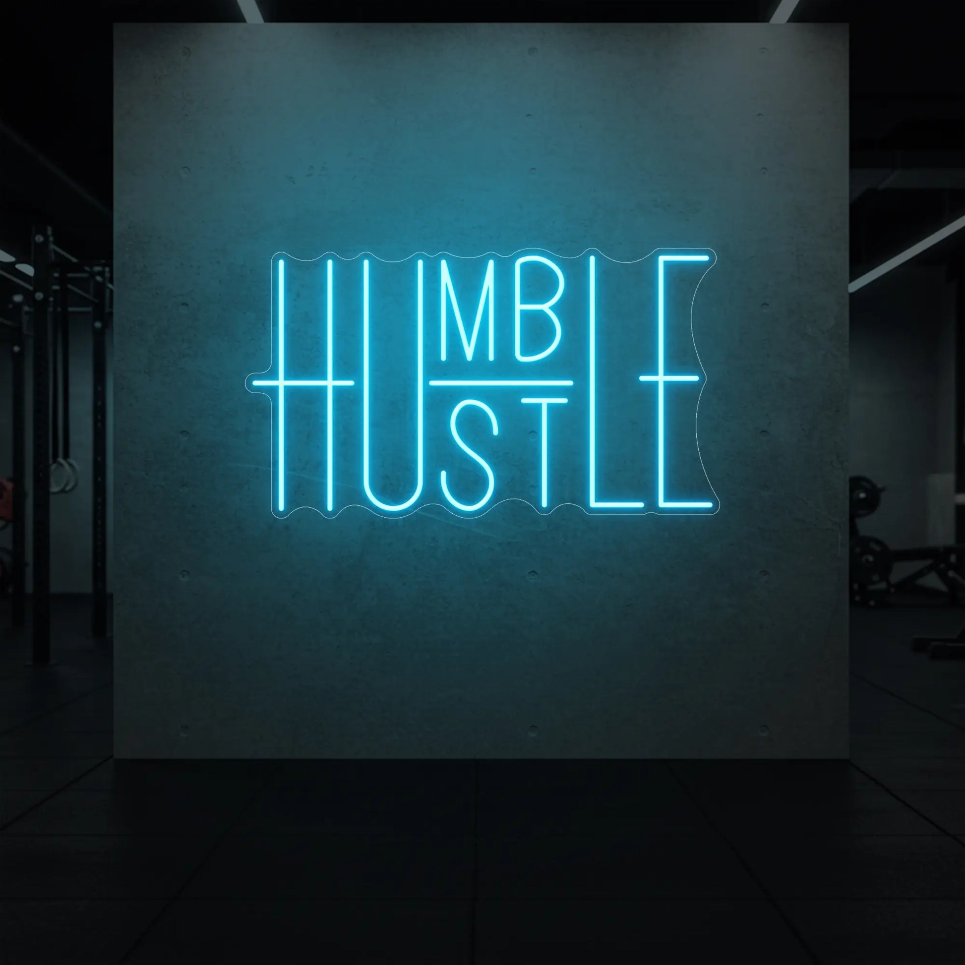 Enseigne lumineuse Humble Hustle