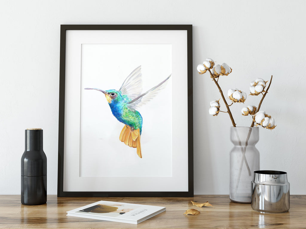 Estampe d'art Colibri