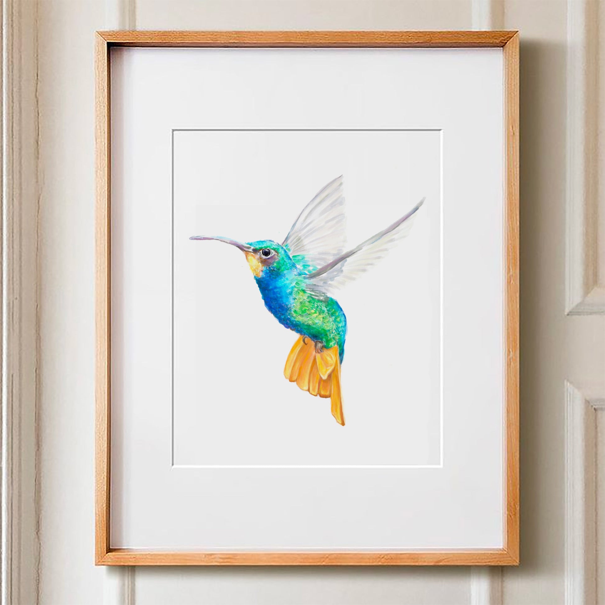Estampe d'art Colibri