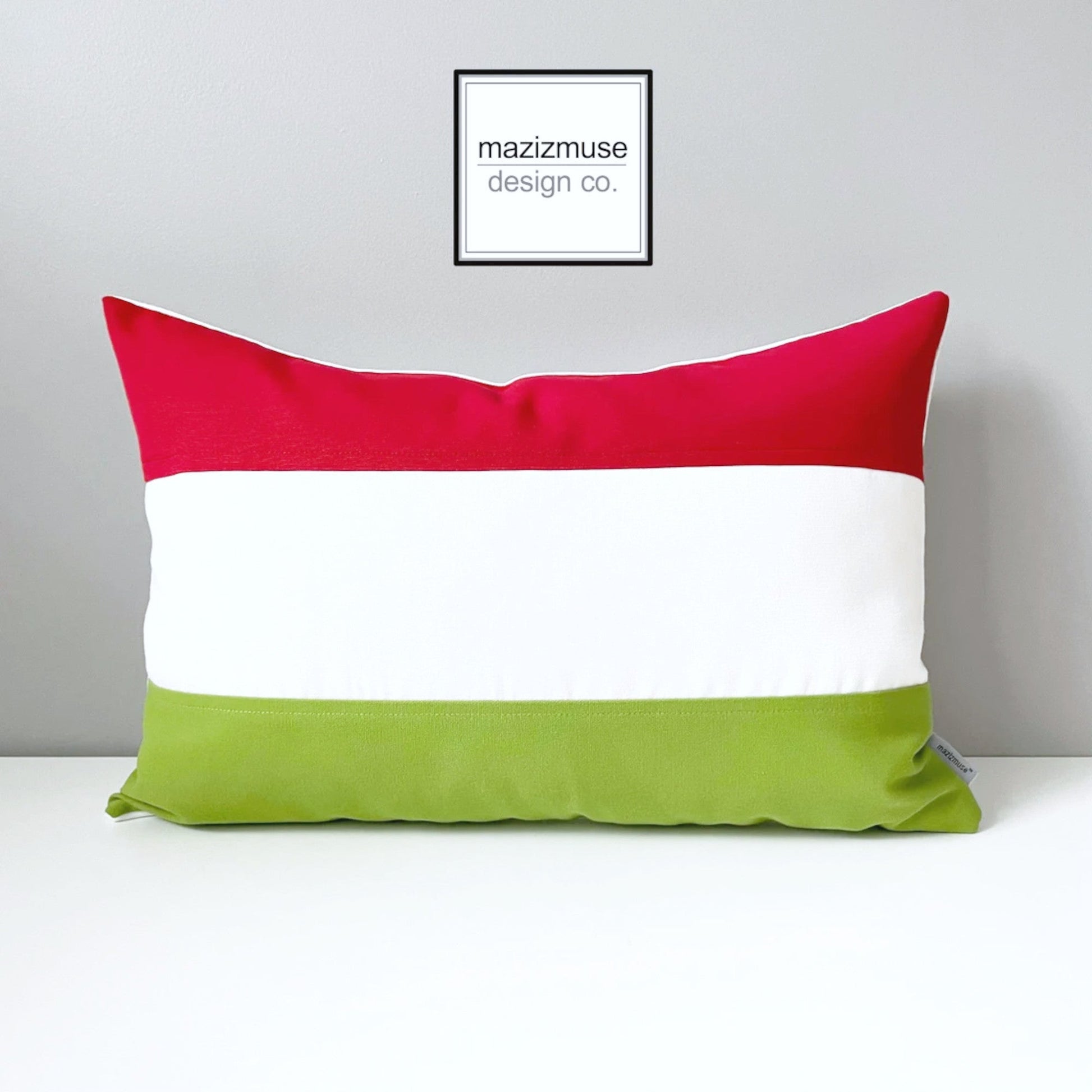 Housse de coussin drapeau hongrois, coussin d'extérieur Sunbrella® 
