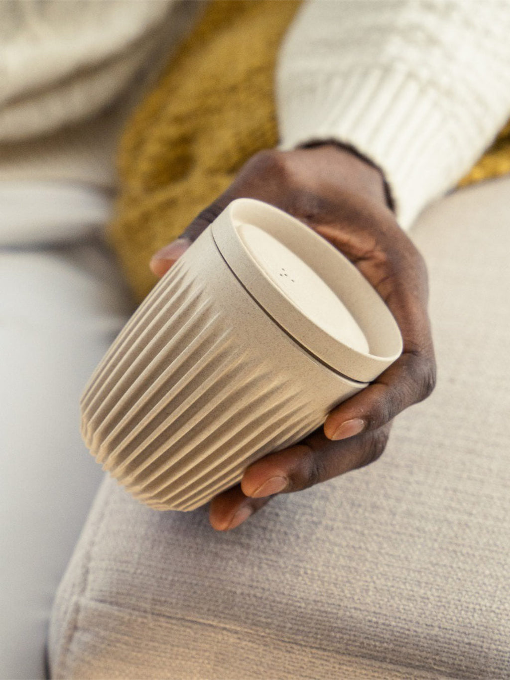 HUSKEE Original Cup + Lid (237ml/8oz) (Zero Waste)