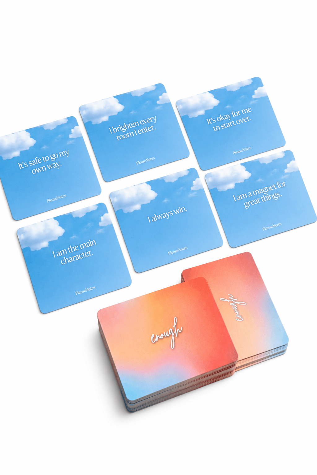 I Am Enough Affirmation Cards for Teen Girls