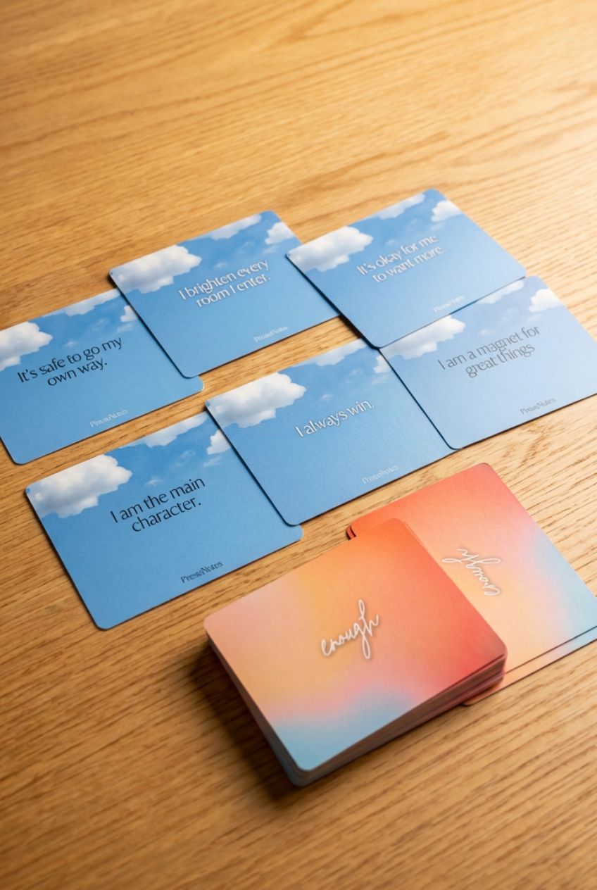 I Am Enough Affirmation Cards for Teen Girls