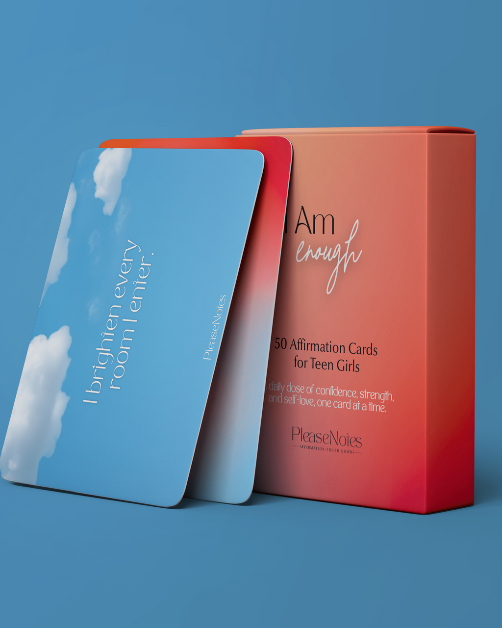 I Am Enough Affirmation Cards for Teen Girls