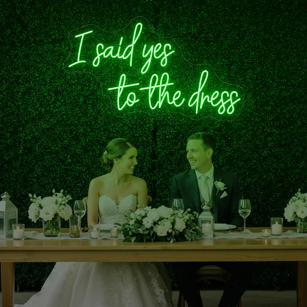 I Said Yes to the Dress Neon Sign