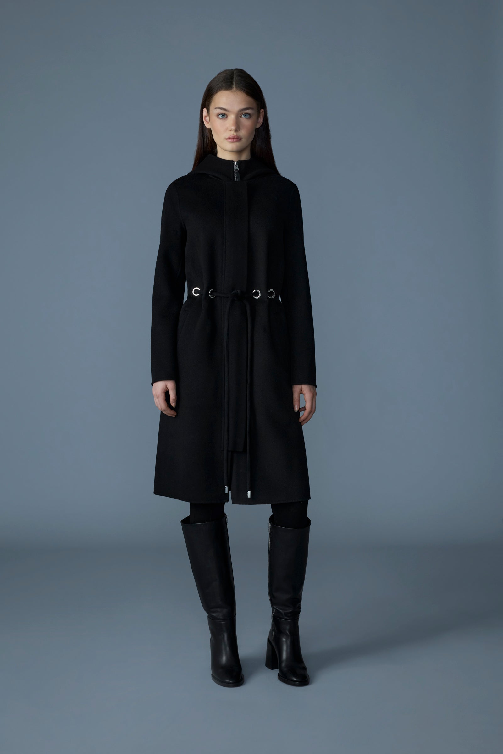 Manteau en laine fait main BLITHE