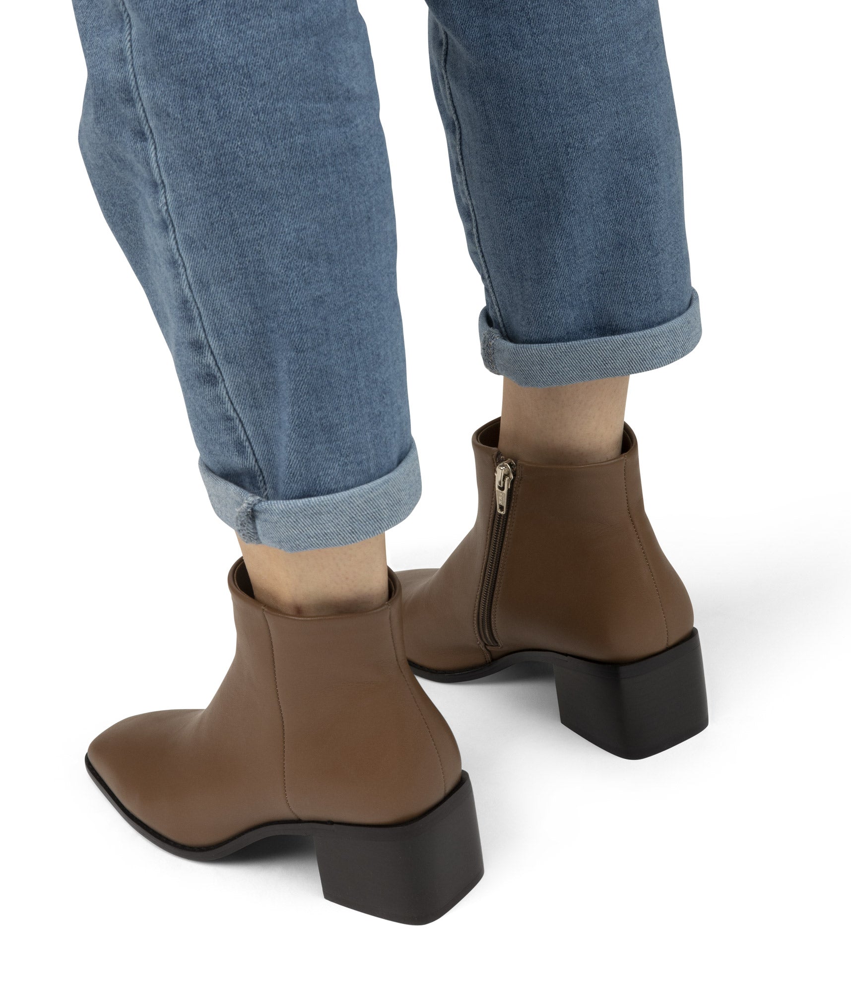 Bottines à talons végétaliennes JOO pour femmes