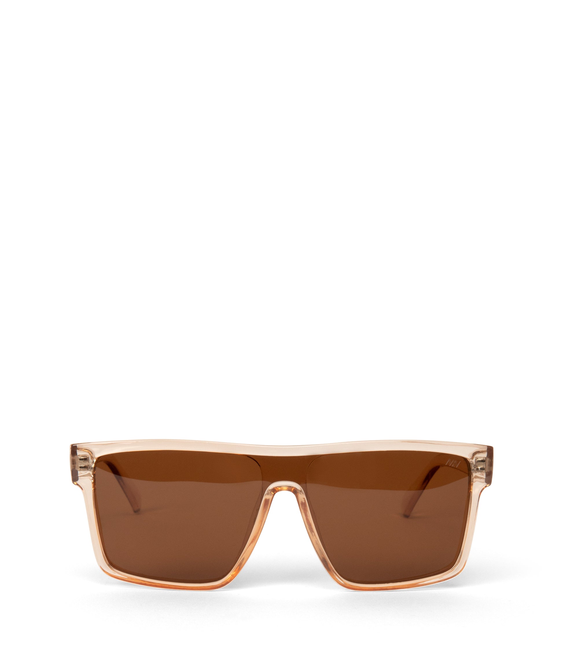 MAEVE-2 Recycled Beige Retro Squared Sunglasses