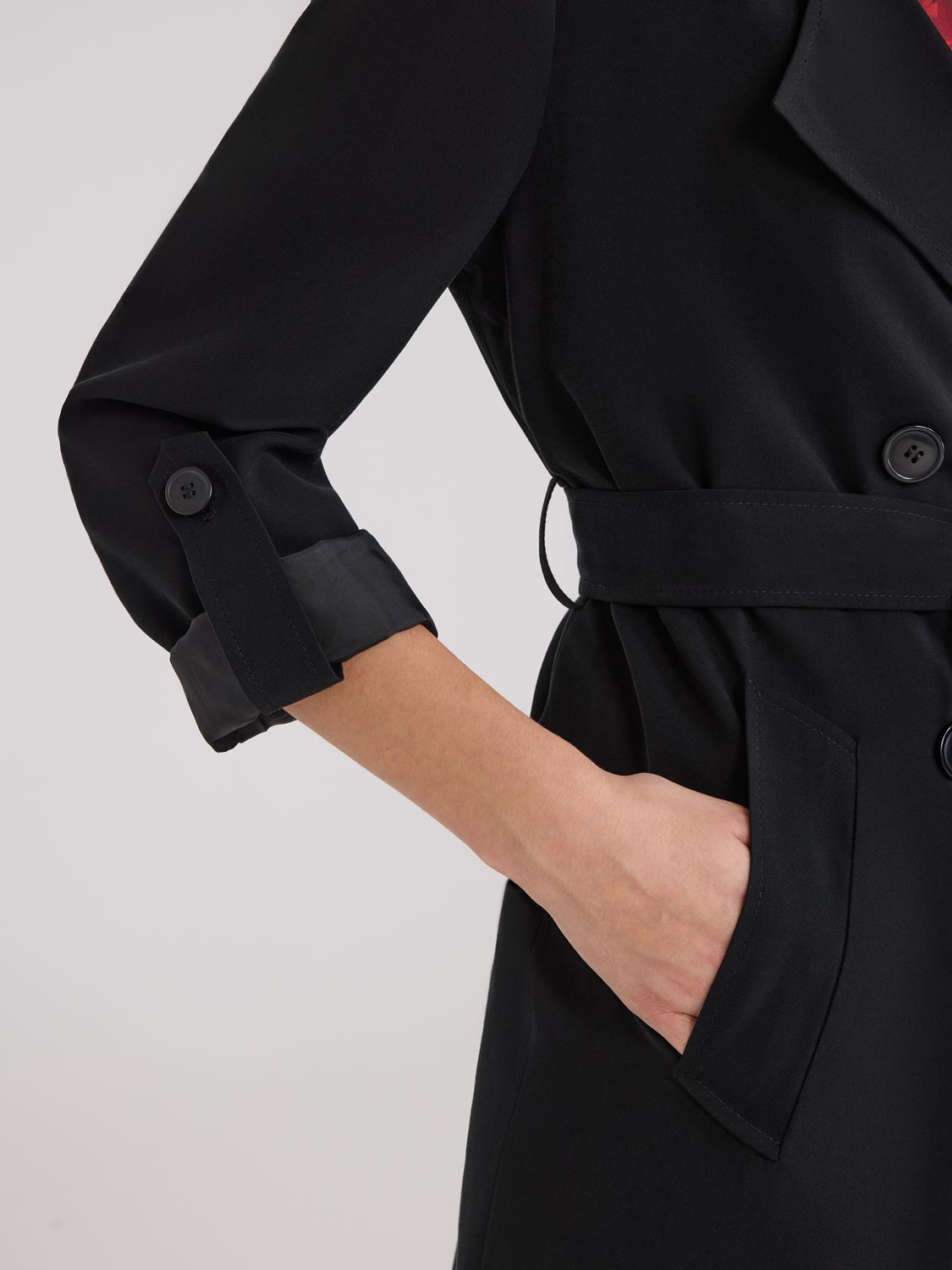 Trench-coat en sergé