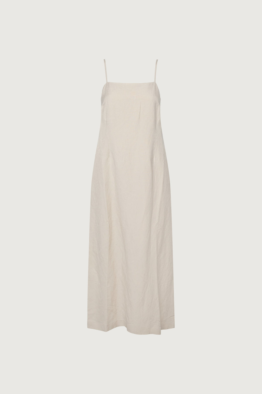 ROBE MAXI EN MÉLANGE DE LIN