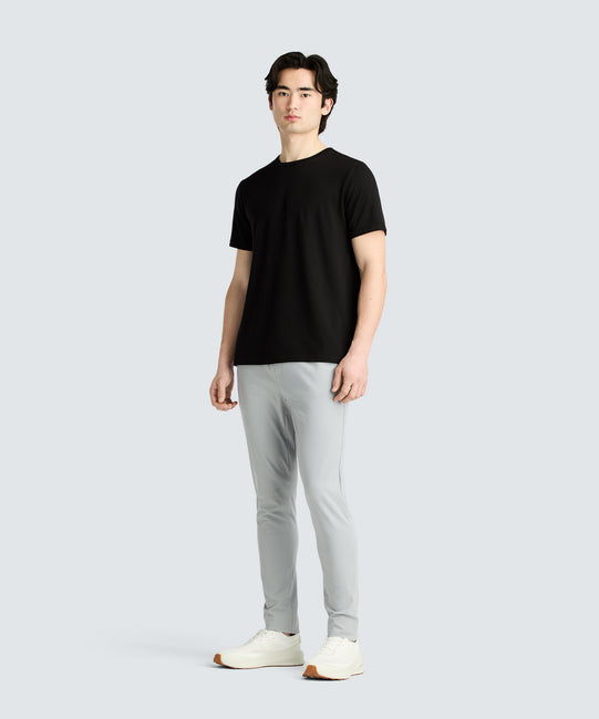 T-shirt ras du cou en laine mérinos pour homme