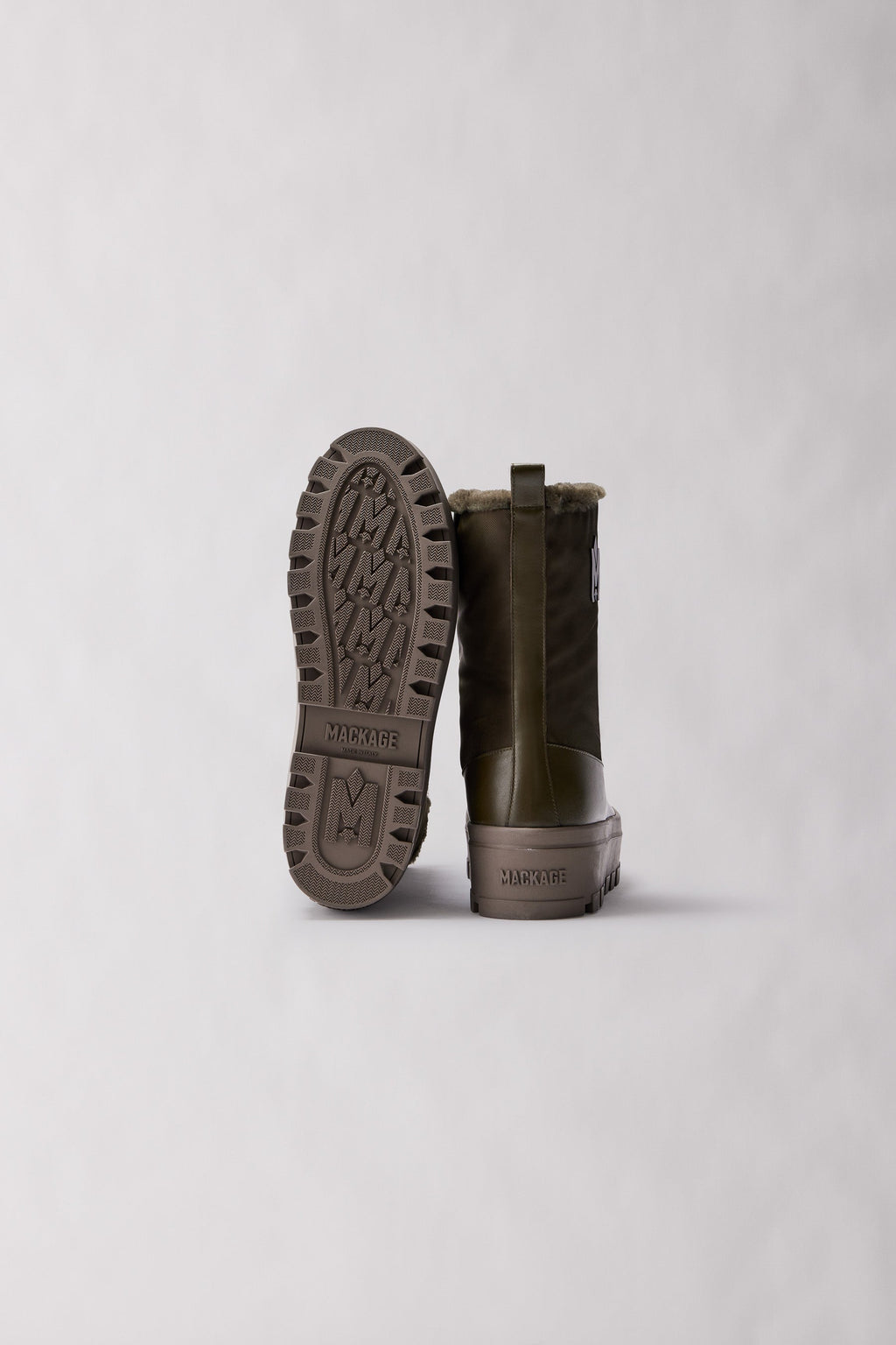 HERO shearling-lined winter boot for men