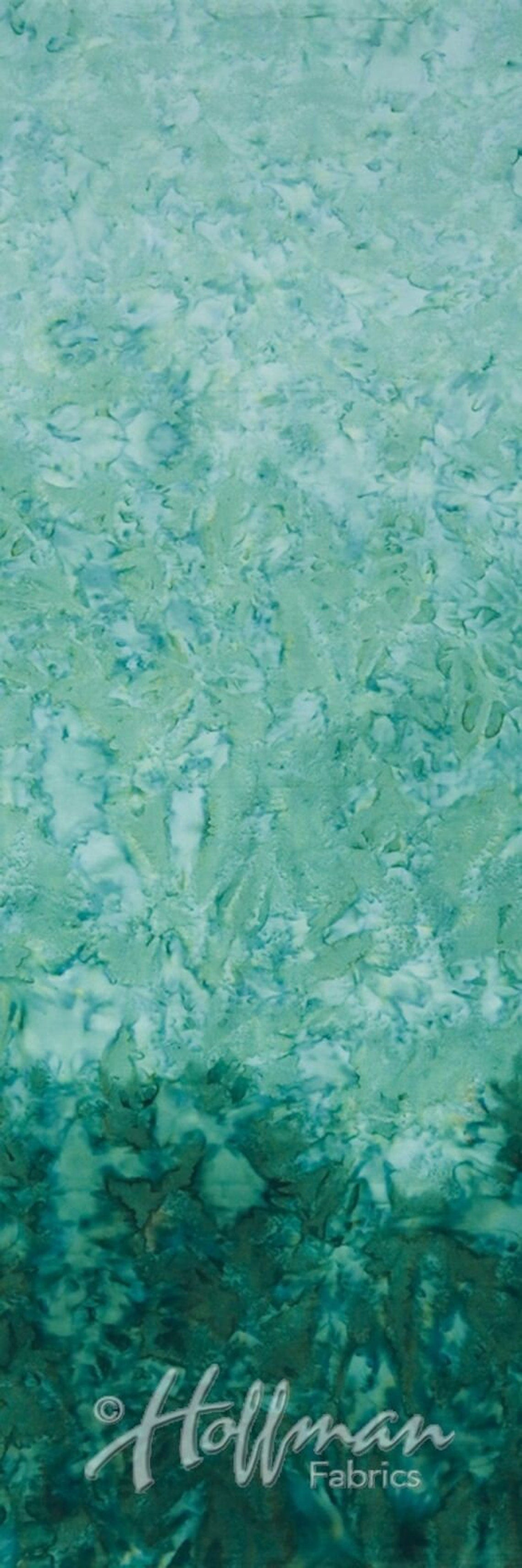 Batiks ombrés par Hoffman Fabrics - Evergreen