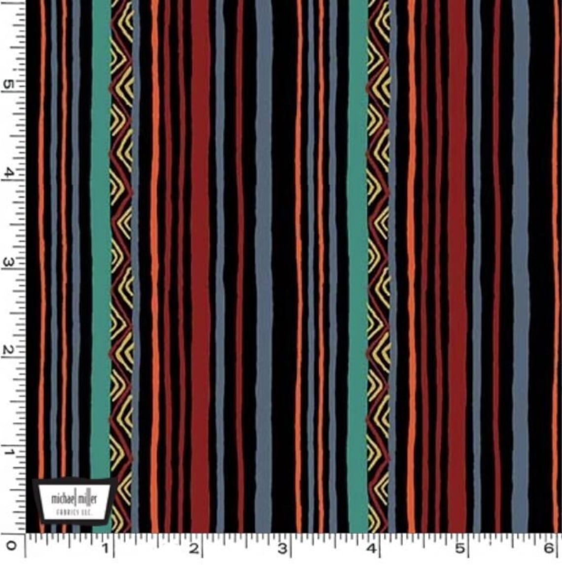 Michael Miller - Vivre dans la nature - Nature Stripe Ebony