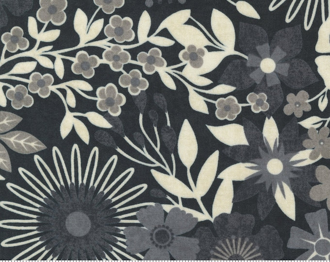 Soirée en amoureux - Robe noire Basic Grey by Moda - 30710-16