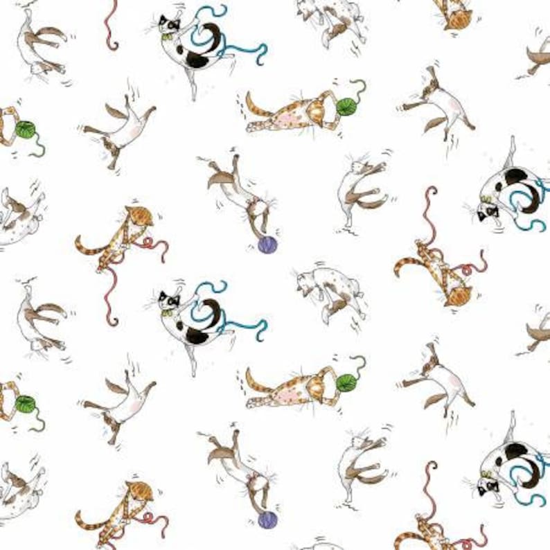 Clothworks s'amuse Y3188-1 Blanc